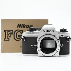 未使用に近い Nikon ニコン FG-20 本箱付き モルト新品 #7672
