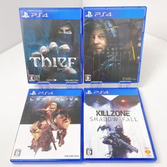 【PS4】KILLZONE SHADOW FALL DEATH STRANDING LEFT ALIVE シーフ ソフト まとめてセット まとめ売り