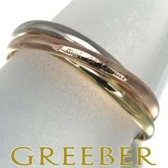 磨き済】カルティエ トリニティ リング 53 12号 6486