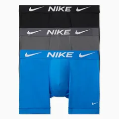ナイキ ボクサーパンツ 3枚組 メンズ USサイズ NIKE BOXER BRIEF 3PK ボクサーブリーフ アンダーウェア インナー 男性 下着/KE1157-9SL