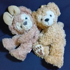 Disney/ディズニー　TDS　ダッフィー&シェイメリー　ぬいぐるみポーチ　★A820