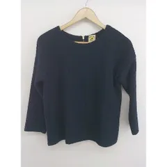 ◇ Ray BEAMS レイビームス 長袖 カットソー ネイビー ブラック レディース P  【中古】 【1208220004061】