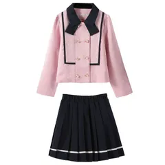 スーツ セットアップ 子供服 子供フォーマル 入学式 卒園式 女の子 ジャケット スカート 2点セット パーティー 卒業式 スーツ 発表会 結婚式 DiZ0498