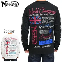 ノートン Norton 服 アパレル 253N1100 長袖Tシャツ ユニオンジャックMAX ロンT メンズ トップス 253n1100のサムネイル