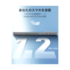iPhone 16 Pro Max ケース MagSafe対応 カメラ保護カバーマグネットスマホケース つや消しグレー