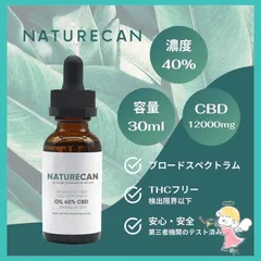 2024年最新】ネイチャーカンcbd 40% 30mlの人気アイテム - メルカリ