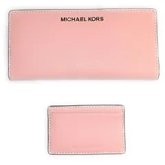【新着商品】[マイケルコース] レディース女性用二つ折り長財布・カードケースセット 35F9RTVD7L-BLOSSOM