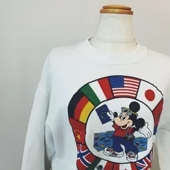 US古着 ヴィンテージ ディズニー スウェット USA製 エプコット 80s
