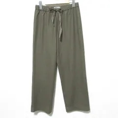 美品 theory luxe セオリーリュクス TOTEM BELLIP イージー ワイドパンツ スラックス 03-0306010 38 ブラウン レディース 古着 中古 USED