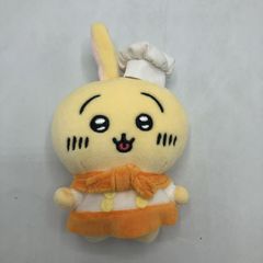 【中古】うさぎ　カフェのコックさんマスコット[92]