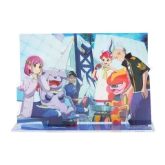 【中古】アクリルスタンド・アクリルパネル ブルーベリー学園 ジオラマアクリルスタンド POKEMON TRAINERS 「ポケットモンスター スカーレット・バイオレット ゼロの秘宝」 ポケモンセンター限定