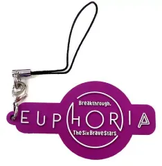 【中古】キーホルダー・マスコット(男性) リョウガ(超特急) ランダムラバーチャーム(パープル/ツアーロゴ) 「BULLET TRAIN SPRING/SUMMER TOUR 2019『EUPHORIA ～Breakthrough. The Six Brave