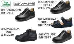 フィンコンフォート 中敷き　インソール新品　Finncomfort 交換修理　自分でできます 小樽　八王子　町田　幕張　尾瀬　2913番