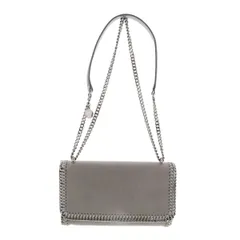 【中古】 STELLAMCCARTNEY （ステラマッカートニー） ﾌｧﾗﾍﾞﾗ 2WAYｼｮﾙﾀﾞｰﾊﾞｯｸﾞ バッグ ショルダー/メッセンジャーバッグ グレー Gray leather レザー 455128 used:AB