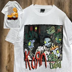 KORN コーン SICK and Twisted 藁人形 白 バンド Tシャツ ロック パンク メタル ライブ ツアー 古着 デザイン プリント ビンテージ ヴィンテージ vintage 2502   1600 p20/