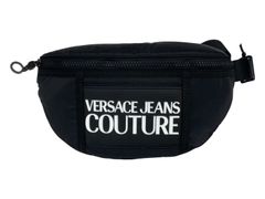 VERSACE JEANS COUTURE ボディバッグ ブラック VERSACE JEANS COUTURE (ヴェルサーチェ ジーンズ クチュール