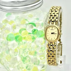 【外観美品/新品電池】 SEIKO セイコー レディース 腕時計 ゴールド