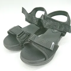 ◇ ⊂ GLOBAL WORK グローバルワーク サンダル サイズM ブラック レディース E  【1502060046329】