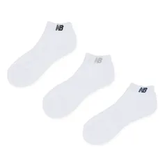 ニューバランス 靴下 3足組 メンズ レディース newbalance ショートレングス3Pソックス 23-29cm  無地 白靴下 スポーツ   ロゴソックス くつ下  男女兼用 ホワイト/LAS35704-WT