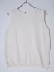 45R/45rpm ギマニットのTシャツ 定価25300円 半袖 ニット ホワイト フォーティーファイブアールピーエム 5-0706S 262291 45rpm - 45R/45rpm ギマニットのTシャツ 定価25300円 半袖