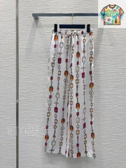 【今日WTO】LOUIS VUITTON 2025SS モノグラム浸透プリントロングパンツ-DY46
