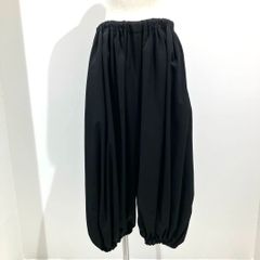 RL-P002 コムデギャルソン コムデギャルソン COMME des GARCONS COMME des GARCONS ウールギャバ バルーンパンツ風サルエル 黒 Sサイズ 2023年A/W