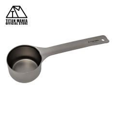 TITAN MANIA チタンマニア コーヒーメジャースプーン 計量 スプーン 35ml チタン製 軽量 メジャースプーン 食器 カトラリー 調理器具 キッチン おしゃれ キャンプ ソロキャンプ アウトドア用品 キャンプ用品