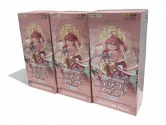 ★未開封★ hololive OFFICIAL CARD GAME トレカ 3点 ブースターパック エリートスパーク 12パック入 BOX AQK708551相