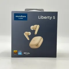 【新品未開封】Anker Soundcore Liberty 5 A3957NB1 シャンパンゴールド 完全ワイヤレスイヤホン ノイズキャンセリング サウンドコア リバティ 本体
