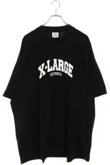 ヴェトモン 23AW UE54TR280B BLACK X-LARGE刺繍Tシャツ メンズ XS