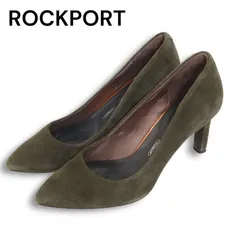 ROCKPORT ロックポート CG8745 トータルモーション リュクス バレリー パンプス♪ スウェード ヒール Sz.23 レディース