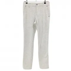 ジャックバニー パンツ ライトグレー 地模様 ストレッチ  レディース 2(L) ゴルフウェア Jack Bunny
