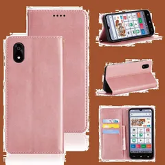 【特価商品】適用 かんたんスマホ4 A402ZT ケース 手帳型 適用 A402ZT 手帳型ケース スマホケース カバー 手帳型 PUレザー カード収納 財布型 耐衝撃 ケース マグネット スタンド機能付き 5色(適用 かんたんスマホ4 a402ZT ケース手