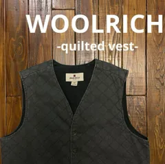 【WOOLRICH ウールリッチ】キルティングベスト　ヴィンテージ