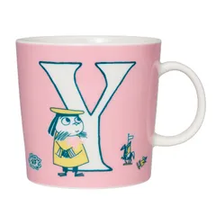【正規輸入品】 ムーミン (Moomin by ARABIA) マグカップ 0.4L アルファベットコレクション ｢ Y ｣ ムーミン 食器 アラビア 1068828 [「 Y 」]