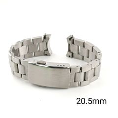 20.5mm 腕時計 ソリッド 無垢 ブレスレット シルバー 【対応】 タグホイヤー アクアレーサー TAG HEUER