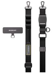 新品 [MagEasy] スマホ ショルダー 斜めがけ 首掛け 肩掛け クイックリリース 可能 太い スマホストラップ (ストラップ ホルダー 付) スマホショルダー 携帯ストラップ [ スマートフォン 各種 対応 ] Utility Strap (25mm)
