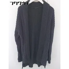 ■ JOURNAL STANDARD ジャーナルスタンダード 長袖 ニット カーディガン チャコール系 レディース  【中古】 【1110290006725】