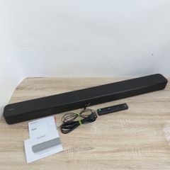 美品 SONY ソニー サウンドバー HT-S100F 動作品 2023年製 ブラック ブルートゥース HDMI