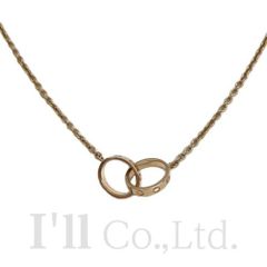 CARTIER　カルティエ　ベビーラブ　ネックレス　B7212300　750PG　ブランドジュエリー　アクセサリー　ペンダント　LOVE　ビス　Au750　K18PG　750ピンクゴールド　18金【中古】【76769】