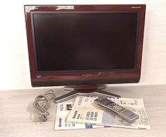 SHARP シャープ AQUOS アクオス 20インチ 液晶テレビ LC-20D30-R 【中古】ME2016MIY【Shops 匿名配送】