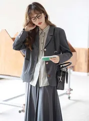 スカートスーツ 2点セット 上下 フォーマルスーツ 子供スーツ スーツジャケット プリーツスカート フレアスカート ロング丈プリーツスカート セミフォーマル 七五三 成人式 女の子 高校生 中学生 入学式yerany01