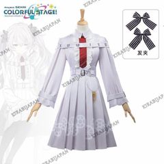 新品 【初音ミク】BWN 白葱ワールドツアー3周年記念コスチューム フルセット プロジェクトセカイ カラフルステージ対応 高品質仕様