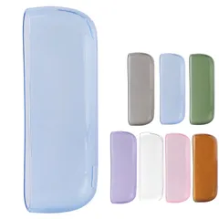 【特価商品】超薄型 超軽量 に使用できるカバー iluma アイコスに適合するイルマ用のケース TPU透明カバー (ブルー) イルマi対応 対応イルマとの互換性ありのケース HOREJIA