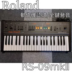 Roland RS-09 ビンテージ オルガン ストリングス シンセサイザー Roland RS-09 | Vintage Synth Explorer