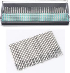 ダイヤモンドビット 30 本 セット リューター ビット 研磨 ダイヤモンドポイント 工具 DIY 刃 やすり ダイヤモンド砥石 ドリル ルーター