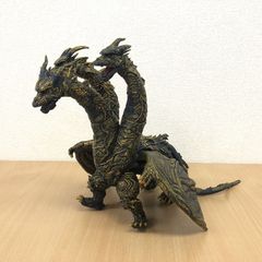 GODZILLA ゴジラ ムービーモンスターシリーズ カイザーギドラ ソフビ フィギュア 2004 ムビモン　●