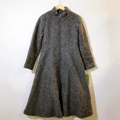 新品【PLUVEX】高級イタリア製圧縮ウールフード付きロングコート 黄 44 新品【PLUVEX】高級イタリア製圧縮ウールフード付きロングコート 黄 44