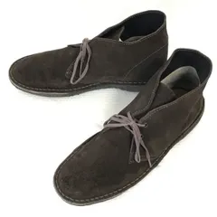 Clarks★スエード/本革/クレープソール/デザートブーツ【GB7.5/26.0/茶/BROWN】チャッカブーツ/Shoes◆WB70-4<sale>