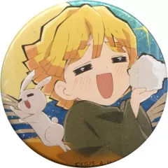 【中古】バッジ・ピンズ 我妻善逸 「鬼滅の刃カフェ×ufotable Cafe お月見イベント 57mmランダム缶バッジ」